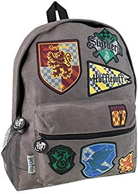 Harry Potter Kids Hogwarts Backpack: Amazon.co.uk: Luggage Hogwarts Backpack, Kids Pajamas Boys, Harry Potter Backpack, Slytherin And Hufflepuff, Harry Potter Quidditch, School Rucksack, Harry Potter Kids, Harry Potter Merchandise, Sorting Hat