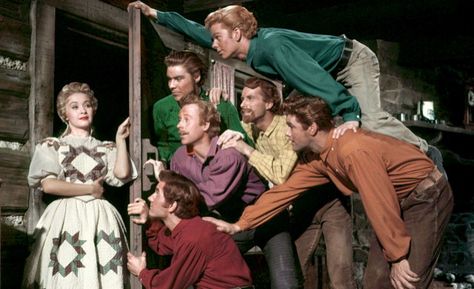 7 Brides For 7 Brothers, Seven Brides For Seven Brothers, Russ Tamblyn, Howard Keel, Jane Powell, June Bride, Fred And Ginger, Julie Newmar, Dance Movies