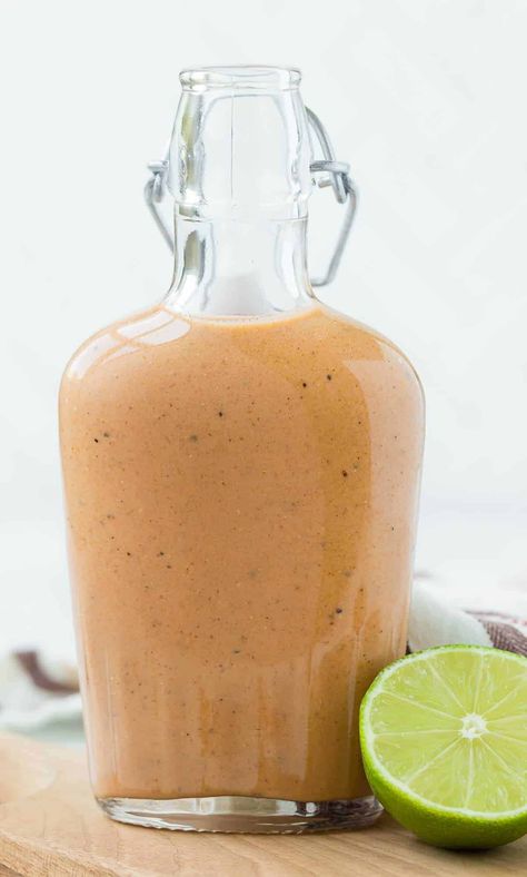 Sweet and tangy, BBQ salad dressing is easy to make! Use your favorite barbecue sauce to make your own zesty dressing. Bbq Salad Dressing, Sweet Salad Dressings, Bbq Ranch Dressing, Bbq Salad, Chicken Salad Dressing, Ranch Dressing Recipe Homemade, Zesty Salad, Bbq Salads, Honey Barbecue