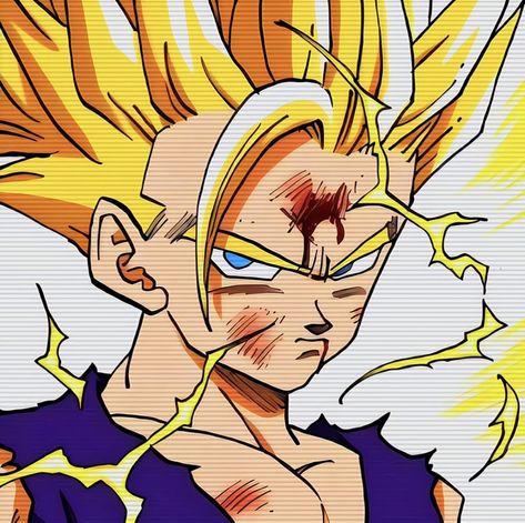 Dbz Aesthetic, Gohan Pfp, Ssj2 Gohan, Dragon Ball Z Manga, Teen Gohan, Gohan Ssj2, Cell Saga, Goku Super Saiyan Blue, Dbz Wallpapers