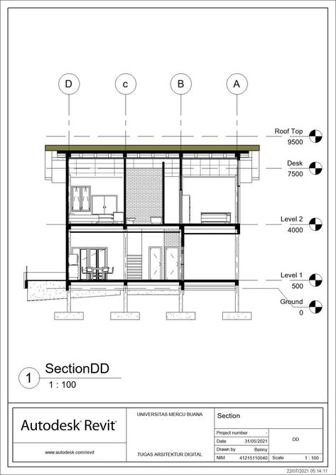 Section Section Detail, Creative Drawings, Creative Drawing, Study Room, Floor Plans, Drawings, Design