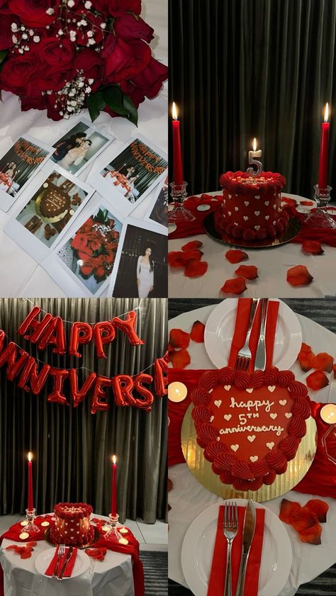 Surprise For Anniversary For Him, One Year Marriage Anniversary Ideas, Happy Anniversary Bedroom Ideas, One Year Anniversary Decoration Ideas, Valentine Room Ideas, 11 Year Anniversary Ideas, 1yr Anniversary Ideas, Trending Valentines Gift Ideas, Home Decor For Couples