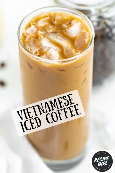 Ca Phe Sua Da, Vietnamese Iced Coffee Recipe, Aggie Ring, Vietnamese Iced Coffee, Iced Coffee At Home, Ring Wrap, Vietnamese Coffee, Coffee Mix, Easy Drink Recipes