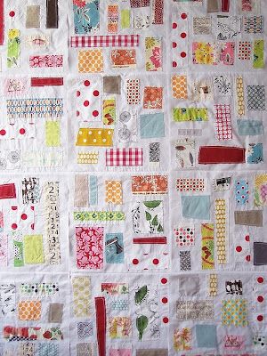 Mish Mash: Summer Sewing...Art Quilt Ticker Tape Quilt, Improv Piecing, Creative Quilting, Patchwork Applique, Improv Quilt, Quilts Modern, Appliqué Quilts, Heather Ross, Quilt Modernen