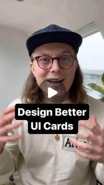 Zander Whitehurst | UX/UI on Instagram: "Design better UI Cards, Supafast! Today I’m gonna show you how with a few small tweaks you can go from a basic card to an awesome card. I hope this helps and if you wanna build your UI skills checkout my UI and Figma courses on Memorisely. Cheers for your support 🤙" Card Ux Design, Ux Card Design, Ui Cards Design, Web Card Design, Zander Whitehurst, Cards Ui Design, Ui Card Design, Card Design Ui, Card Ui Design