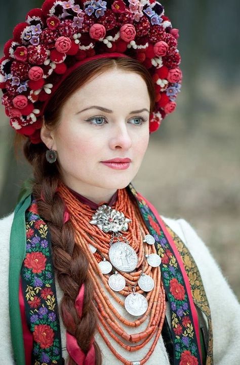 Embedded image Ethno Style, National Clothes, National Dress, Folk Dresses, Folk Fashion, Ethnic Dress, Folk Costume, Lviv, World Cultures