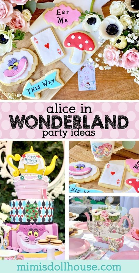 (paid link) What is 1 birthday called? Alice In Wonderland Party Ideas, Wonderland Party Ideas, Wonderland Decorations, Alice In Wonderland Decorations, Birthday Backdrops, Alice In Wonderland Tea Party Birthday, Alice In Wonderland Cakes, Onederland Birthday Party, Wonderland Alice