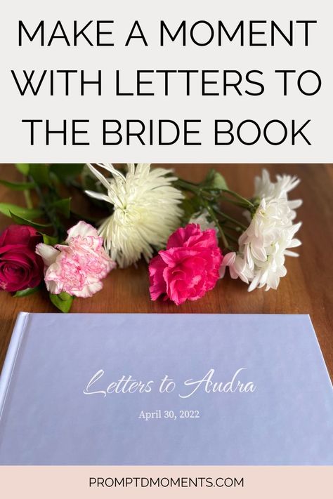 Letters to the Bride Book Book For Bride On Wedding Day, Letters To The Bride Scrapbook, Letters To The Bride Book, Letter To Sister, Bride Scrapbook, Letters To The Bride, Book Dedication, Advice For Bride, Personalized Wedding Guest Book