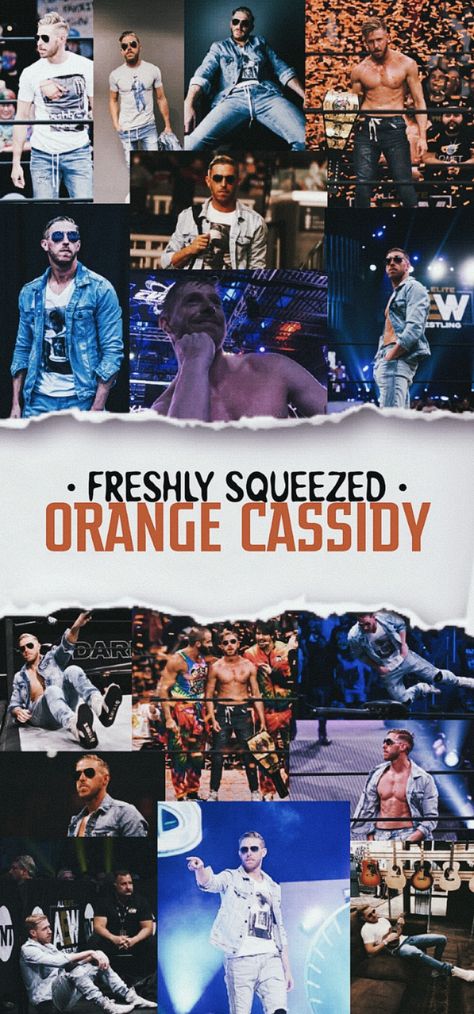 Orange Cassidy, Aew Wrestling, Wrestling Quotes, Wrestling Posters, Tna Impact, Wwe World, Professional Wrestler, Professional Wrestling, Pro Wrestling