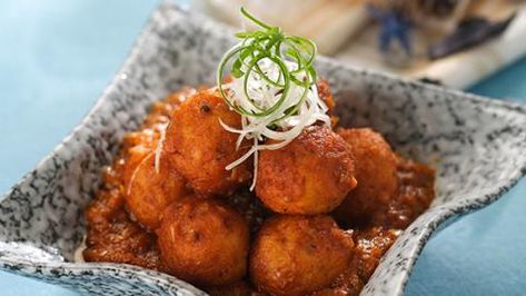 Spicy Catfish Puffs | Louisiana Kitchen & Culture Cajun Seafood Recipes, Fishball Recipe, Feast Of The Seven Fishes, Fish Balls, Fried Mac And Cheese, Louisiana Kitchen, Seven Fishes, Catfish Recipes, Crispy Fish