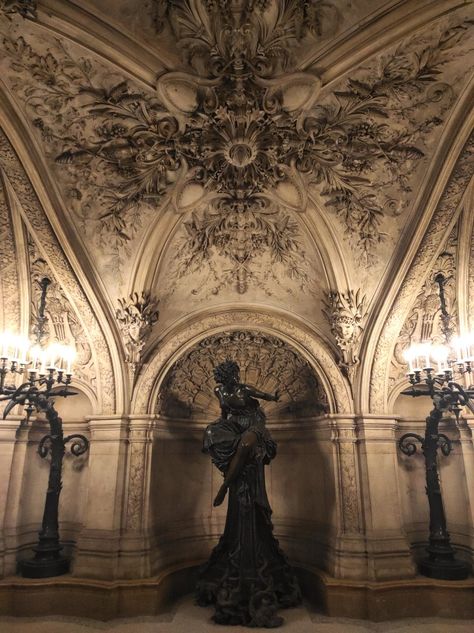 Opera,Paris architectural Opera Architecture, Architect Inspiration, Opera Paris, Darkest Academia, Paris Opera House, Dark Acadamia, Paris Architecture, Baroque Architecture, Architectural Photography