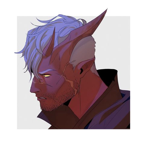 not my art Male Tiefling Art, Dnd Tiefling Character Design, Dnd Tiefling Male, Male Tiefling, Tiefling Male, Dnd Tiefling, Pathfinder Character, Alien Character, Rpg Map