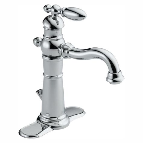 Ferguson Bathroom, Bathroom Faucets Chrome, Victorian Bathroom, Single Handle Bathroom Faucet, Chrome Faucet, Single Hole Bathroom Faucet, Widespread Bathroom Faucet, Delta Faucets, Bath Faucet