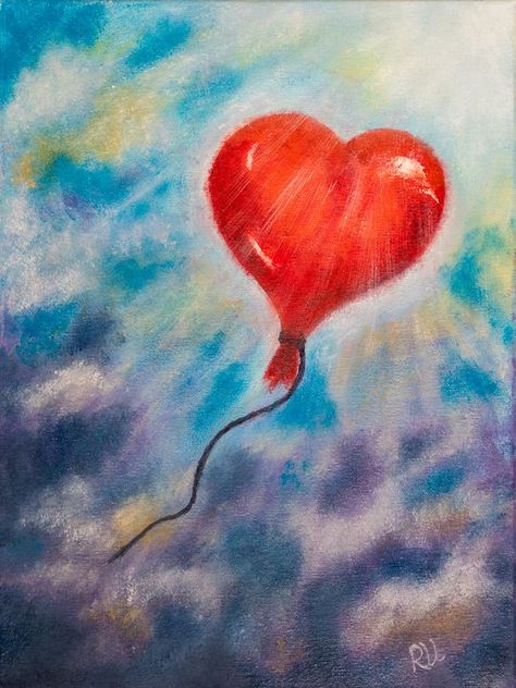 Red Oil, Painting Light, Heart Painting, Publication Design, Art Subject, Heart Art, Love Painting, Light Painting, Life Cycles