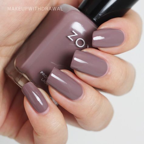 Zoya Normani Fab Nails, Nude Polish, Zoya Nail, Purple Nail Polish, Zoya Nail Polish, Fingernail Polish, Nail Colours, Polish Colors, I Love Nails