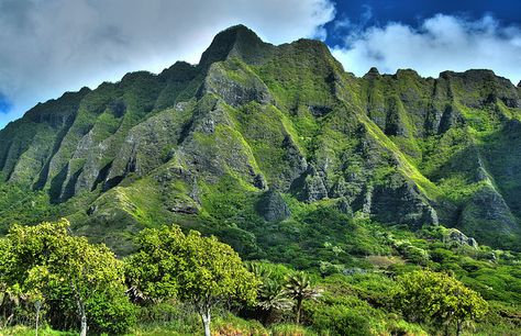 The Koolau Mountains are so beautiful to me! In all the 27 years of living on the windward side of Oahu, I never grew complacent of their beauty. Lawu Mountain, Koolau Mountains, Kauai Mountains, Hawaii Mountains Painting, Island Scenery, Kunlun Mountains, Koolau Mountains Hawaii, Kailua Beach, Hawaii Itinerary