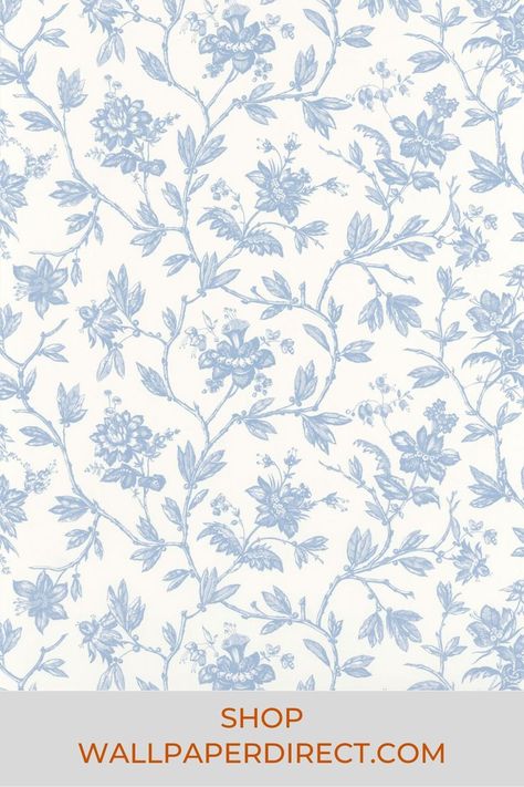 Chinoiserie Art Prints, Rosa Wallpaper, Blue Fabric Texture, Farrow & Ball Wallpaper, Georgian Interiors, Chinoiserie Art, Harlequin Wallpaper, Morris Wallpapers, Toile Pattern