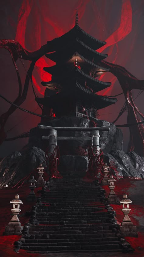 Ghost Of Tsushima Legends, Japanese Art Samurai, Asian Artwork, Samurai Japan, Samurai Wallpaper, Dark Red Wallpaper, Samurai Artwork, Japanese Artwork, Ghost Of Tsushima