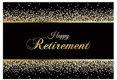 Retirement Backdrop, Retirement Survival Kit, Party Cake Table, Banner Photo, Cake Table Decorations, Happy Retirement, Golden Glitter, Background Decoration, Booth Props