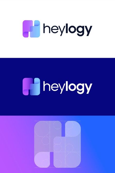 HeyLogy - Logo design for IT solution company. Unused logo concept from a very recent project. (Available for sale) Contact me to get your logo design or branding project done:ashfuqhridoy7@gmail.com - WhatsApp: +8801923834749 #logo #branding #logodesigner It Company Logo Design, Company Logo Design Ideas, It Company Logo, H Letter, It Solution, Brand Ideas, It Company, Luxury Logo Design, Logo Design Ideas