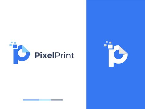 Printing Company Logo Design Ideas, Printer Logo, Printing Company Logo, Logo Exploration, Pixel Logo, Star Logo Design, Paper Logo, Logo Design Tutorial, Monogram Logo Design