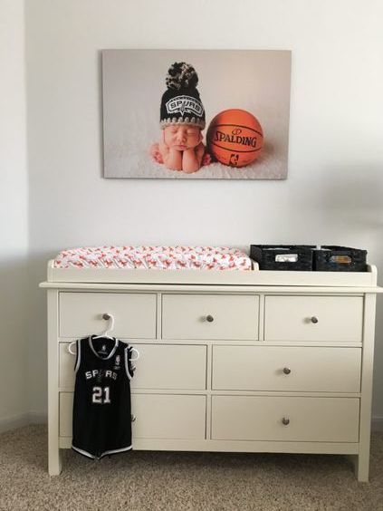 Sports Nursery Theme, Sports Nursery, Boy Nursery Themes, Basketball Baby, Baby Boy Themes, Baby Boy Nursery Themes, Baby Photoshoot Boy, Baby Boy Room Decor, Baby Boy Room Nursery