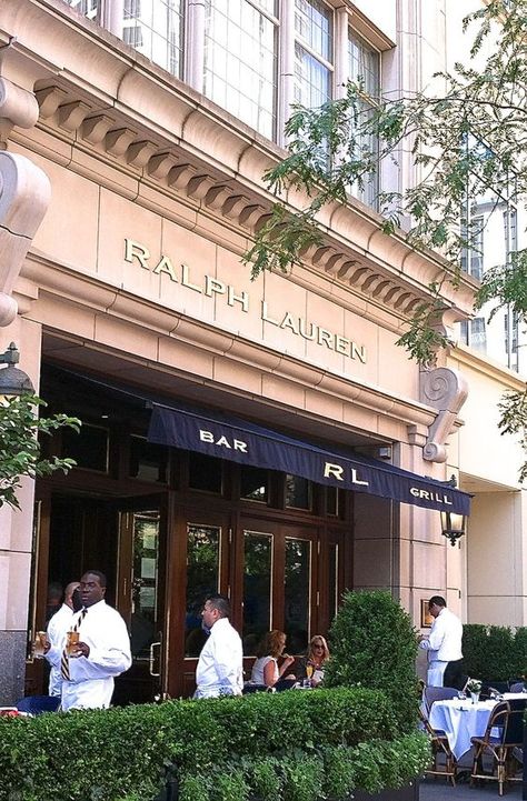 RaLph Lauren Restaurant in Chicago. Excellent food and service and ambience. And of a beautiful day, eat outside. Ralph Lauren Restaurant Chicago, Ralph Lauren Restaurant, Chicago Fall, Ralph Lauren Store, Chicago Trip, Chi Town, Life List, Chicago Travel, 2023 Vision