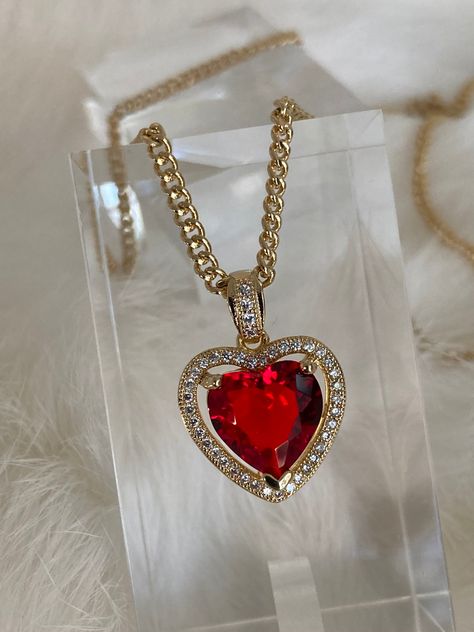 Vanessa Mooney MINI HEART NECKLACE RUBY, Vanessa Mooney ruby heart necklace gold, ruby heart necklace, red ruby heart necklace, CZ red ruby heart necklace, gold heart necklace, ruby crystal heart shaped necklace, red heart necklace Red Diamond Necklace, Ruby Stone Necklace, Red Ruby Necklace, Ruby Heart Necklace, Ruby Heart Pendant, Red Crystal Necklace, Pink Heart Necklace, Red Heart Necklace, Diamond Heart Necklace