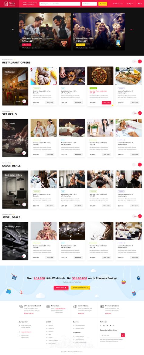 Dirly  Directory Listing PSD Template #Directory, #Dirly, #Listing, #Template Travel Website Design, List Website, Ui Design Dashboard, Web Design Tools, Directory Design, Web Ui Design, Website Design Layout, Shopify Website, Responsive Website