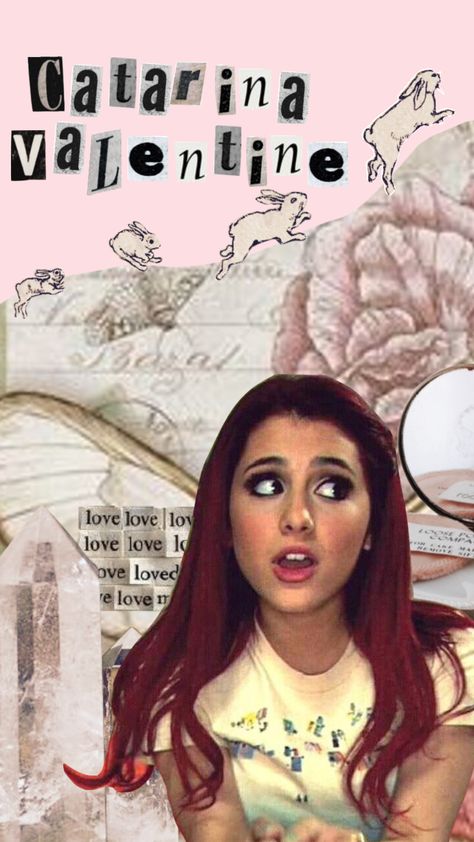 Cat Victorious Aesthetic, Cat Valentine Wallpaper, Victorious Wallpaper, Cat Valentine Aesthetic, Victorious Aesthetic, Cat Valentine Icons, Cat Valentine Outfits, Victorious Cat, Hollywood Arts