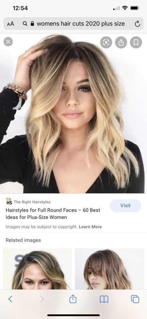 Cute Mom Haircuts, A Line Hair, Mom Haircuts, Womens Haircuts Medium, Easy Hair Cuts, Gorgeous Hair Color, Mom Hairstyles, Round Face Haircuts, Haircut And Color