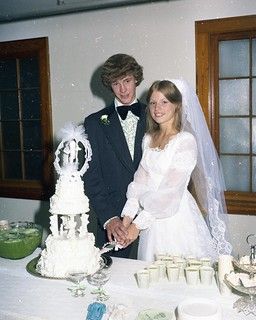 Ross - Keith Wedding | Ross+ Keith Wedding 1977 Jim Slaughte… | Flickr 1980s Wedding Cake, Vintage Wedding Dress 60s, 1980s Wedding Dress, 1980s Wedding, 1970s Wedding, 1960s Wedding, 50s Wedding, Vintage Wedding Photos, Photography Collection