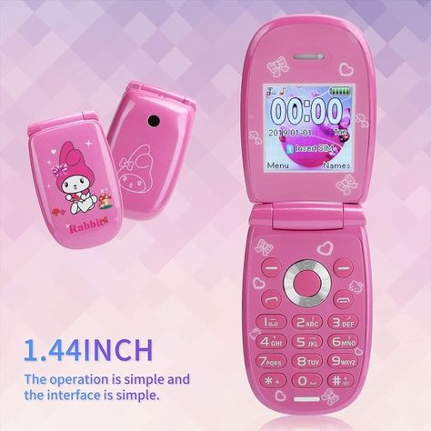 Anime Flip Phone, Strawberry Flip Phone, 2000 Flip Phone, Early 2000s Flip Phone, Flip Phone 2000s, 2006 Flip Phone, Y2k Flip Phone, Y2k Pink Flip Phone, Pink 90s