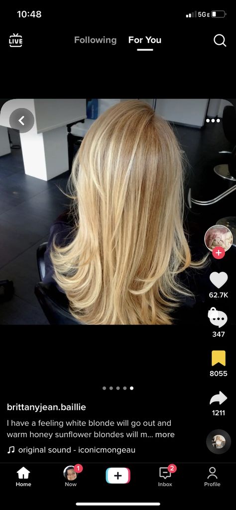 Sunflower Blonde Hair, Sunflower Blonde, White Blonde Hair, Hair Inspiration Long, Honey Blonde Hair, Brown Balayage, White Blonde, Honey Brown, Honey Blonde