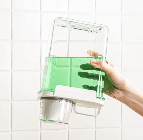 PRICES MAY VARY. Convenient Measuring: This laundry detergent dispenser ensures precise dosing for efficient cleaning. Space-Saving Design: Perfect for organizing your laundry room and keeping your liquid detergent easily accessible. Durable & Leak-Proof: Made with high-quality materials to ensure long-lasting use and prevent messy leaks. ULTIMATE LAUNDRY DETERGENT DISPENSER ORGANIZING LIQUID SOAP CONTAINERS FOR LAUNDRY ROOMS Liquid Laundry Detergent Dispenser, Laundry Soap Dispenser, Laundry Detergent Container, Rice Storage Container, Detergent Storage, Laundry Detergent Dispenser, Food Grains, Fabric Softener Dispenser, Detergent Container