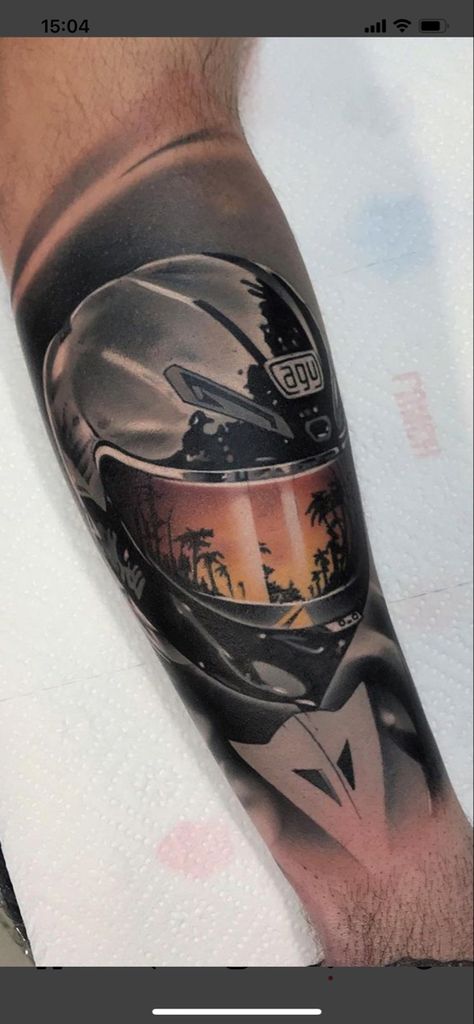 Motorcycle Angel Tattoo, Motorbike Tattoo Sleeve, Car Racing Tattoos For Men, Ducati Tattoo Ideas, Racing Tattoos For Men Design, Muske Tetovaze, Motorcycle Sleeve Tattoo, Sportbike Tattoo, Motocycle Tattoo Idea