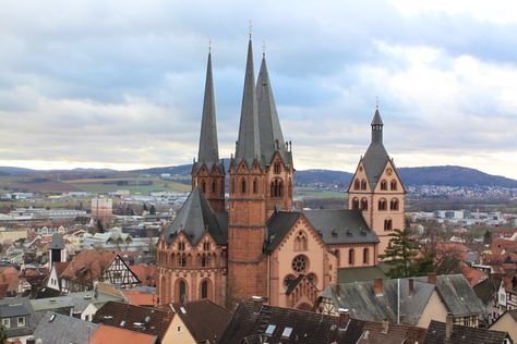 Gelnhausen - Germany...the fairytale City! Gelnhausen Germany, Erlangen Germany, Scenic Photos, Old Church, Incredible Places, Hungary, Cologne Cathedral, Barcelona Cathedral, Beautiful World