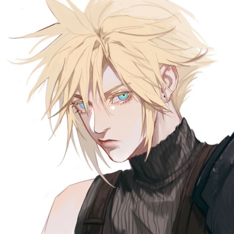 Cloud Strife Fanart, Peter Tattoo, Cloud Strife Art, Final Fantasy Funny, Final Fantasy Cloud, Final Fantasy Collection, Final Fantasy Artwork, Final Fantasy X, Final Fantasy Art