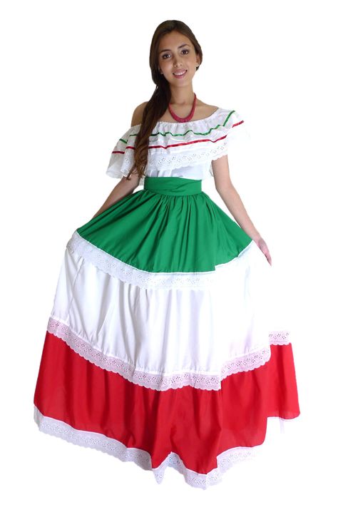 Mexican Girl Outfit, Mexican Fiesta Dresses, Mexico Dress, Mexican Skirts, Traditional Mexican Dress, Fiesta Dress, Outfits For Mexico, Mexican Fashion, Mexican Outfit