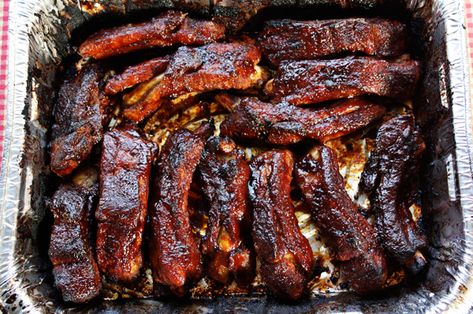 Best Ribs In Oven, Bbq Ribs In Oven, Oven Cooked Ribs, Jenny Can Cook, Cooking Ribs, Ribs In Oven, Oven Baked Ribs, How To Cook Ribs, Baked Ribs