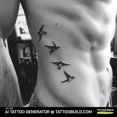 Male Side Body Tattoos: 11 Ideas You'll Love - Tattoo Build Small Rib Tattoos For Guys, Side Body Tattoos, Rib Tattoo Ideas, Side Body Tattoo, Small Rib Tattoos, Rib Tattoos For Guys, Tattoo Ideas For Guys, Healing Tattoo, Vine Tattoos