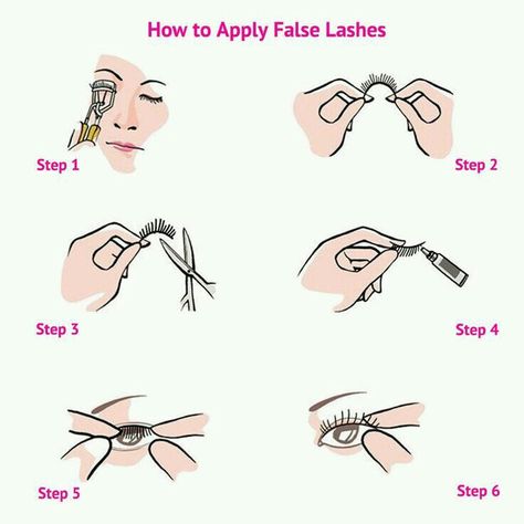 Makeup Routine Guide, Apply False Eyelashes, Eyelash Application, Esthetician Inspiration, Makeup Charts, Lashes Fake Eyelashes, Applying False Lashes, Applying False Eyelashes, Learn Makeup