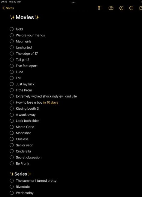 Which one have you watch already 👀 🤔? High School Movies To Watch List, Movies To Watch Senior Year, Senior Year Movie Poster, Coming Of Age Movies List, Things To Do Before Senior Year, Senior Year Things, Just My Luck, Kissing Booth, Secret Obsession