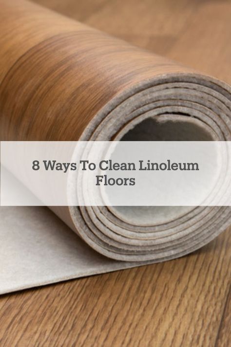 Linoleum floors have been a popular choice in flooring for many years. Read on to find eight easy ways to clean your #linoleumfloors! Cleaning Linoleum Floors Deep, Lineolum Floor Bathroom, Linoleum Flooring Living Room, Clean Linoleum Floors, Bedroom Inspirations Green, Linoleum Floors, Fake Wood, Move Out Cleaning, Linoleum Flooring