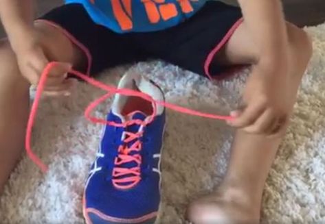 As many parents might know, the struggle is real when is comes to teaching a little one how to tie their shoes. Learn To Tie Shoes, Olympic Activities, Preschool Readiness, Kiddie Academy, Shoe Tying, Olympics Activities, How To Tie Shoes, Mom Shoes, Mom Video