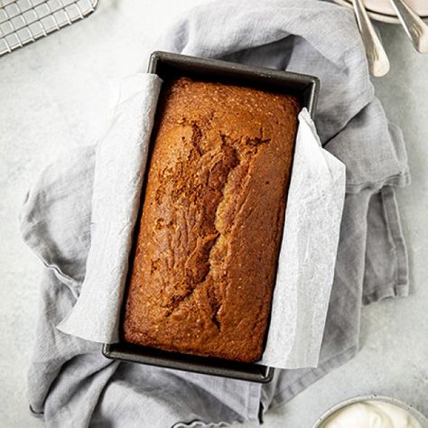 Gluten-free Banana Bread Gluten Free Banana Bread Recipe, Vegan Gingerbread, Gluten Free Banana Bread, Gluten Free Banana, Pumpkin Bread Recipe, Ripe Bananas, Banana Bread Recipe, Pumpkin Flavor, Gf Recipes