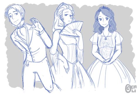 Sofia and her step siblings clarichi tumblr Hugfia Fanart, Sofia The First Hugo And Sofia, Sofia The First Fanart Older, Sofia The First Fanart, Sofia The First Cartoon, Princess Amber, Phineas E Ferb, Most Popular Cartoons, Disney Princess Sofia