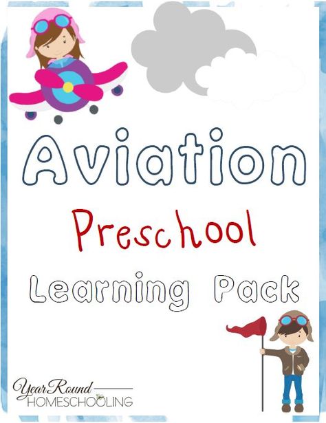 Free Aviation Preschool Learning Pack - Preschool Freebies, Teaching Preschoolers, Community Helpers Preschool, Aviation Theme, Transportation Theme, Literacy Lessons, Homeschool Inspiration, Homeschool Printables, Thematic Units