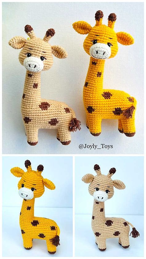 Amigurumi Cute Giraffe Free Pattern Crochet Nursery Decor Free Pattern, Giraffe Amigurumi Free Pattern, Giraffe Crochet Pattern Free, Crochet Jungle Animals, Free Crochet Amigurumi Patterns, Crochet Giraffe Pattern, Amigurumi Giraffe, Crochet Amigurumi Patterns, Free Crochet Amigurumi