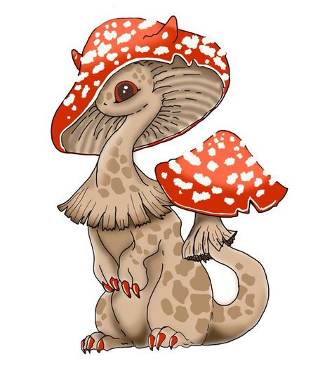 Mushroom Dragon, Mushroom Drawing, Cute Dragons, Dragon Drawing, Food Drawing, Christmas Ornament Crafts, 1k Followers, Ornament Crafts, You Think